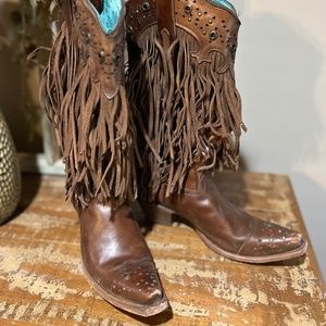 Corral fringe boots